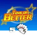 Tens or Better 5 Hand - TITANBET138