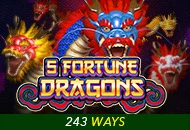 Spadegaming : 5 Fortune Dragons - TITANBET138